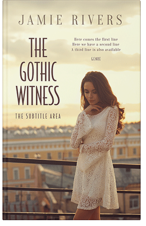 Pre Made Book Cover Double Spanish White