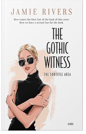 Pre Made Book Cover Just Right