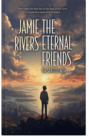 Pre Made Book Cover Ship Gray