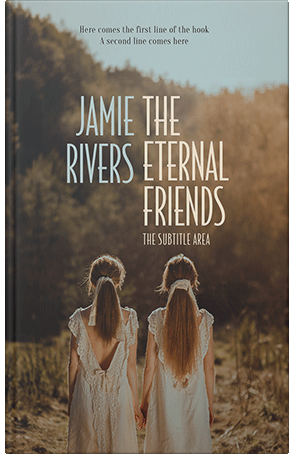 Pre Made Book Cover Tobacco Brown