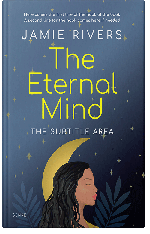 Front view of Premade Fantasy Book Cover - East Bay