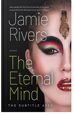 Pre Made Book Cover Cocoa Brown