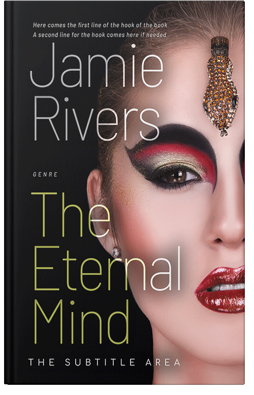 Front view of Premade Fantasy Book Cover - Cocoa Brown