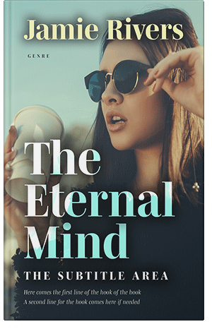 Pre Made Book Cover Foggy Gray