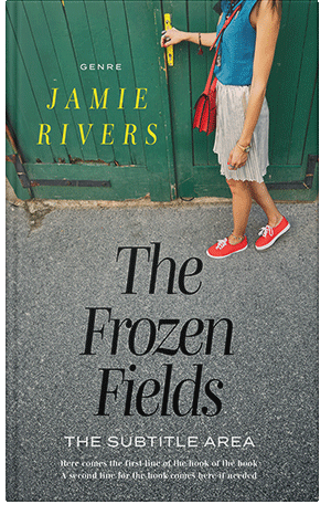 Pre Made Book Cover Mineral Green