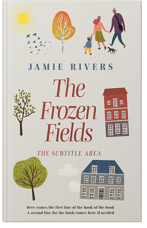 Front view of Premade Chick Lit Book Cover - Westar