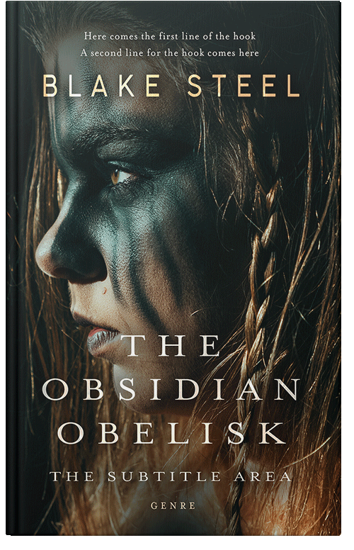 Front view of Premade Fantasy Book Cover - Log Cabin