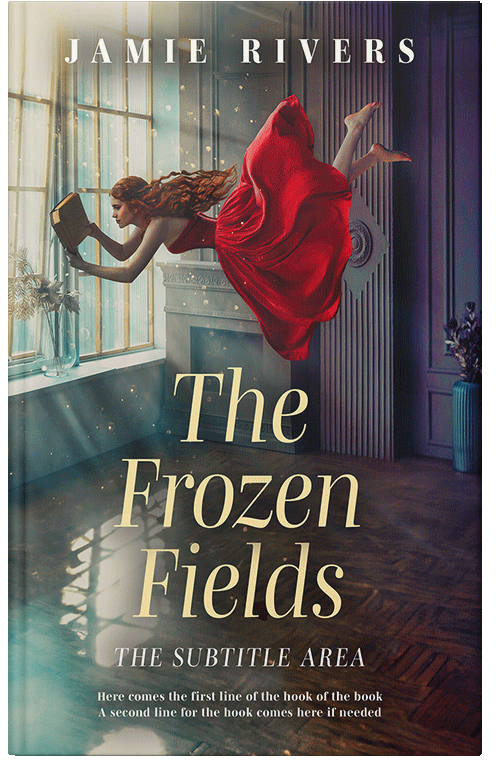 Front view of Premade Surreal Book Cover - Tundora