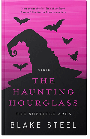 Pre Made Book Cover Cerise