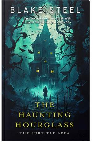 Pre Made Book Cover Black Pearl