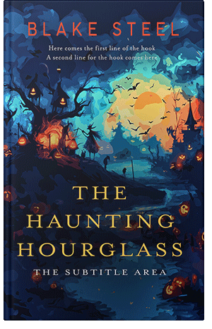 Pre Made Book Cover Blue Zodiac