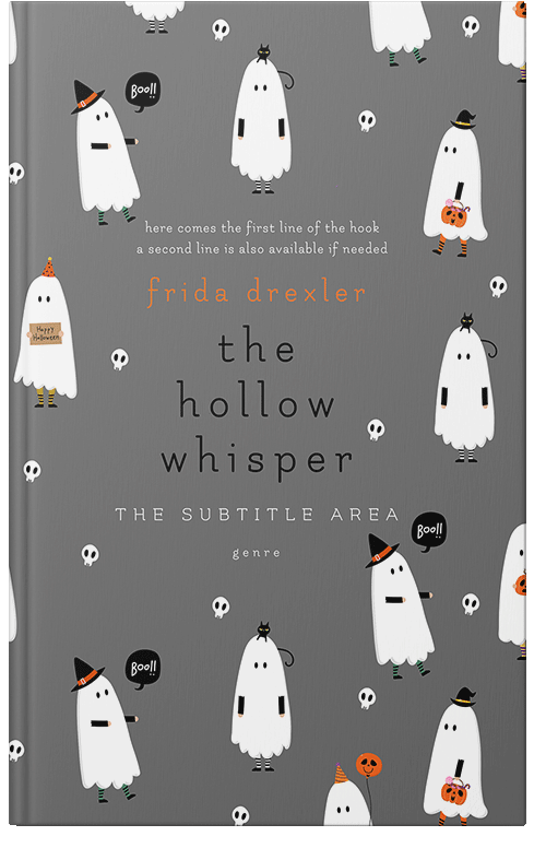 Front view of Premade Children's Book Cover - Boulder