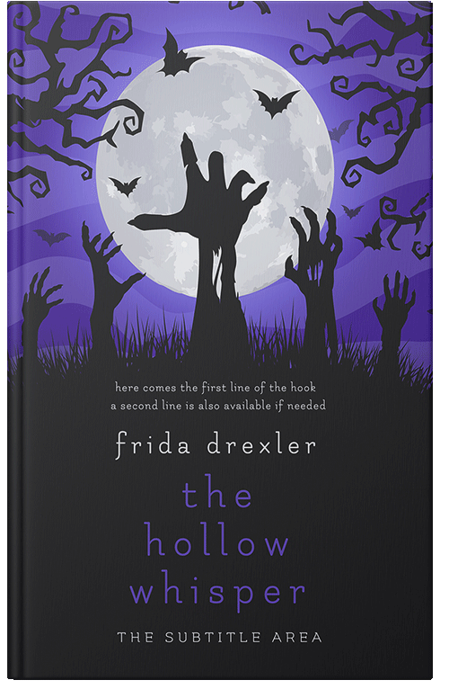 Front view of Premade Horror Book Cover - Baltic Sea