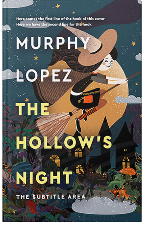 Pre Made Book Cover Tan