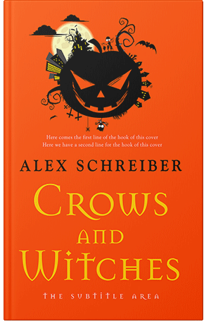 Pre Made Book Cover Vermilion