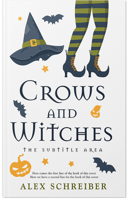 Front view of Cape Cod #16221 - Premade Horror Book Cover