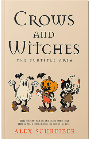 Pre Made Book Cover Sidecar