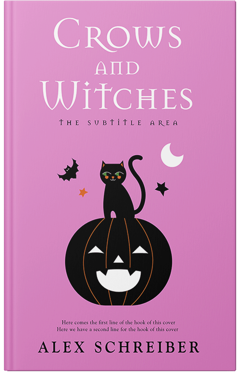 Front view of Premade Children's Book Cover - Shocking