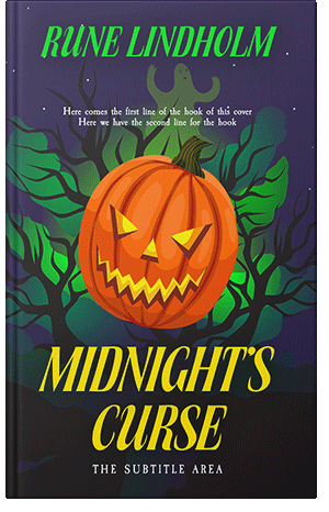 Pre Made Book Cover Outer Space