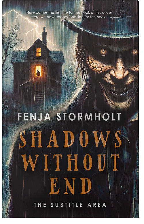 Front view of Premade Mystery & Thriller & Suspense Book Cover - Indian Khaki