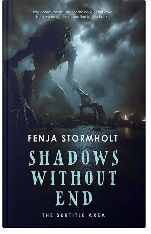 Front view of Premade Horror Book Cover - Mirage