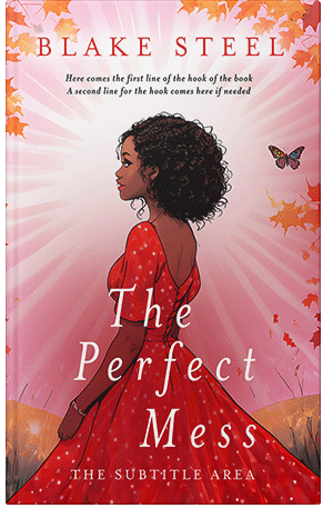 Pre Made Book Cover Beauty Bush