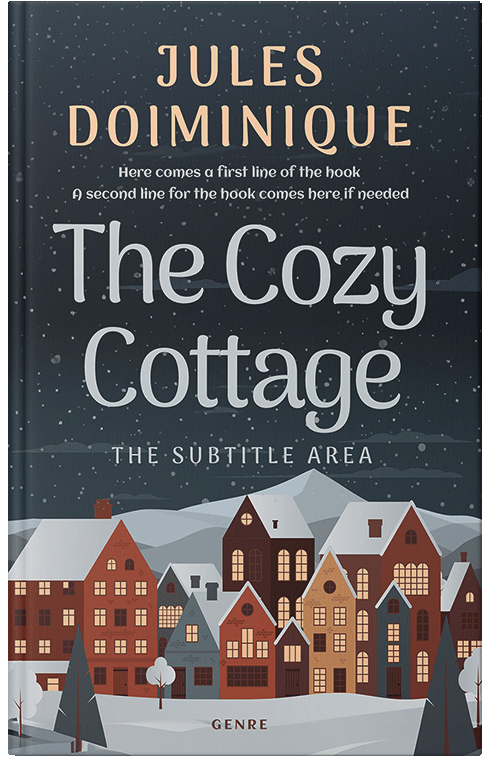 Front view of Premade Children's Book Cover - Silk