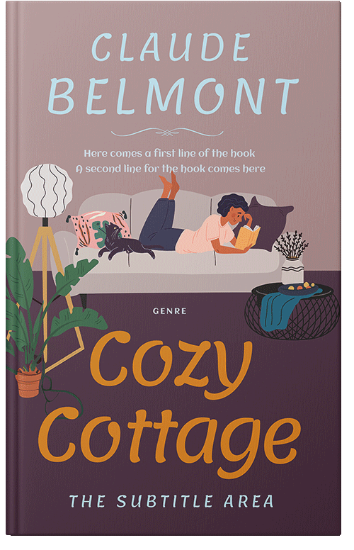 Front view of Premade Chick Lit Book Cover - Thatch