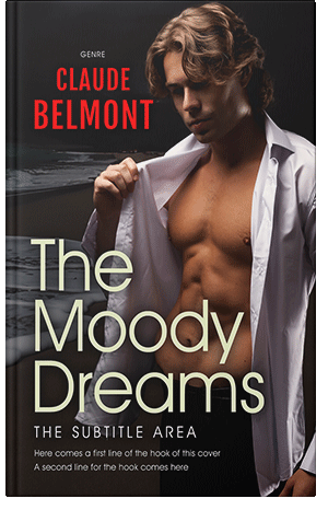 Pre Made Book Cover Cameo