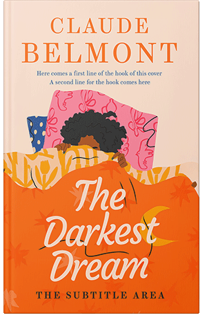 Pre Made Book Cover Champagne