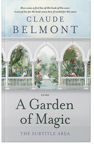 Pre Made Book Cover Conch