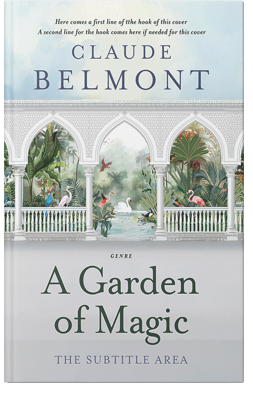 Front view of Conch #16306 - Premade Literary Fiction Book Cover