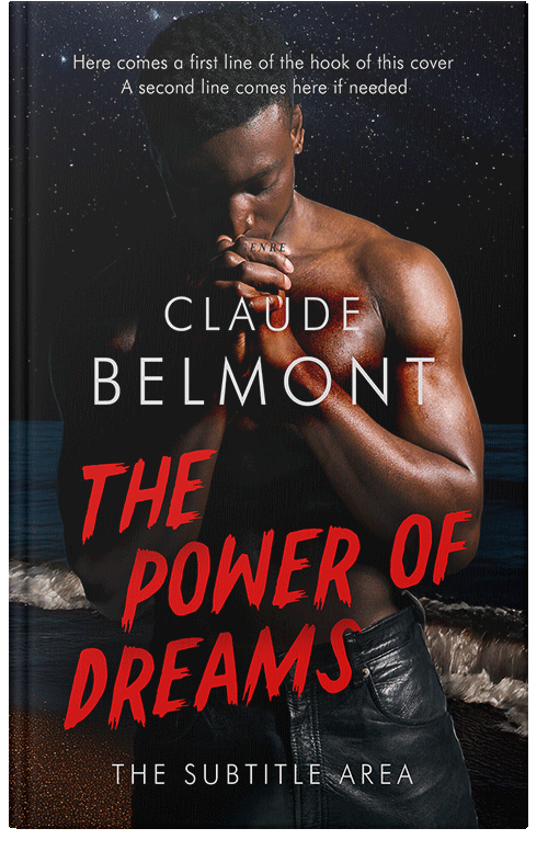 Front view of Premade Erotica Book Cover - Fuzzy Wuzzy Brown