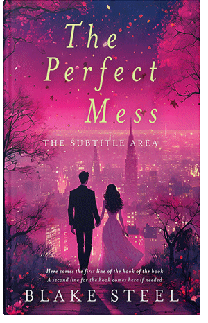 Pre Made Book Cover Hibiscus