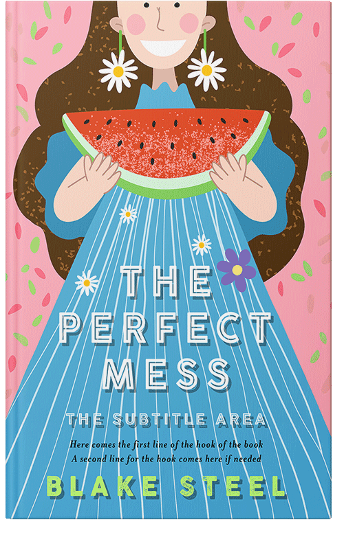 Front view of Premade Children's Book Cover - Shakespeare