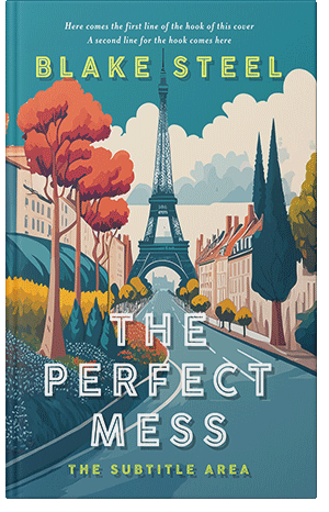 Pre Made Book Cover Paradiso