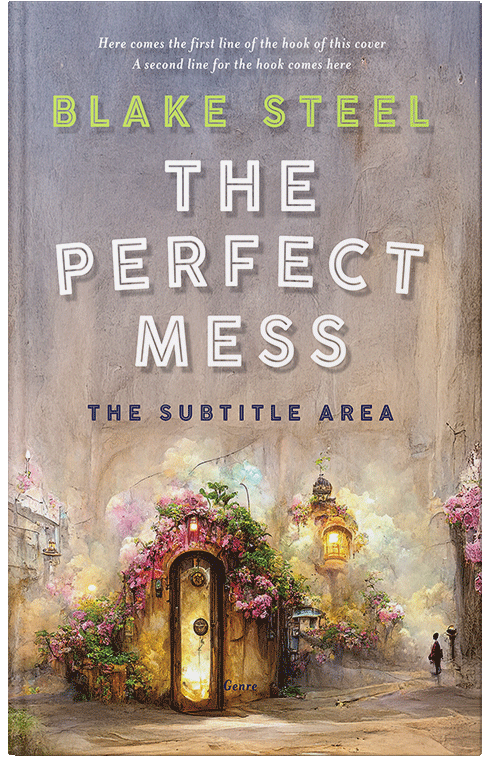 Front view of Premade Fantasy Book Cover - Thatch