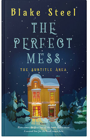 Pre Made Book Cover Black Pearl