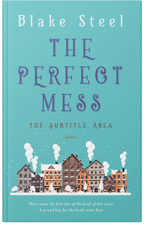 Front view of Premade Literary Fiction Book Cover - Downy