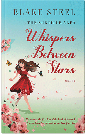 Pre Made Book Cover Periglacial Blue