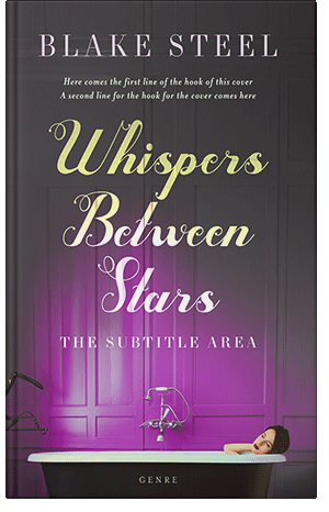 Pre Made Book Cover Thunder