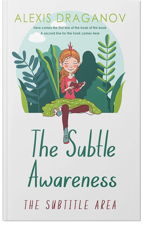 Front view of Premade Chick Lit Book Cover - Oracle