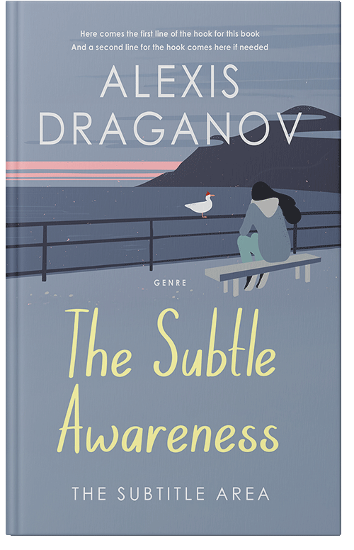 Front view of Premade Literary Fiction Book Cover - Regent Gray