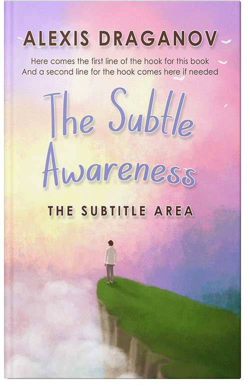 Front view of Premade Fantasy Book Cover - Vanilla Ice