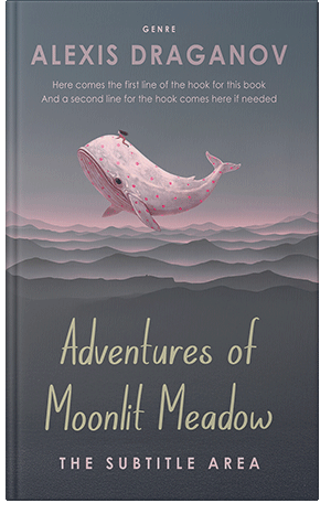 Pre Made Book Cover Shuttle Gray