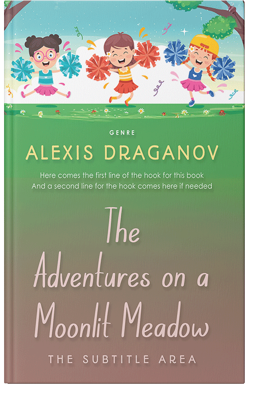 Front view of Premade Family & Parenting Book Cover - Battleship Gray