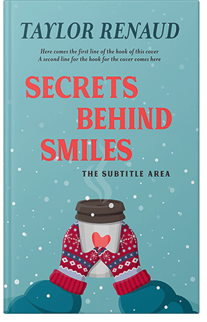 Pre Made Book Cover Glacier