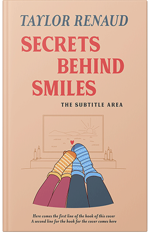 Pre Made Book Cover Mandys Pink