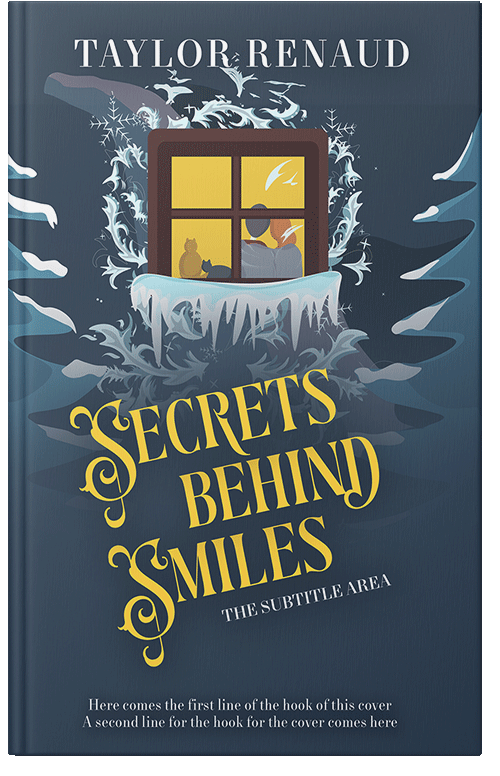 Front view of Premade Chick Lit Book Cover - Pickled Bluewood