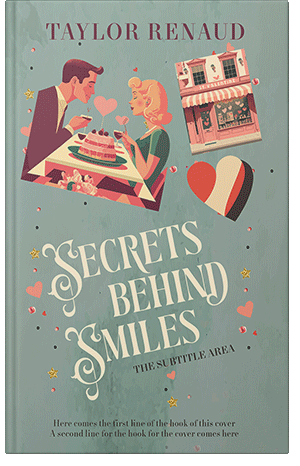 Pre Made Book Cover Pewter